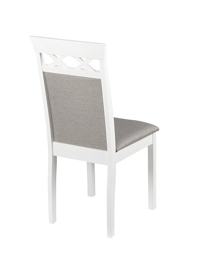 Стул кухонный белый, сиденье квадратное, Миллениум, RH 189C