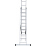 Лестница приставная, 3 секции, 10 ступеней, алюминий, 2.5 м, 150 кг, NV 1230, 1230310 - фото 15