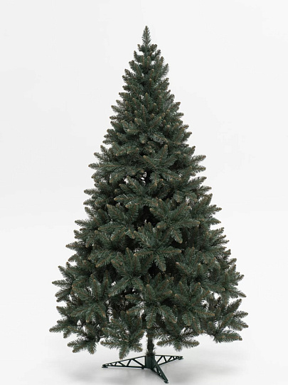 Елка новогодняя напольная, 180 см, Москворецкая, ель, зеленая, хвоя ПВХ пленка, мягкая хвоя, 251180, ЕлкиТорг