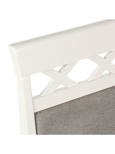 Стул кухонный белый, сиденье квадратное, Миллениум, RH 189C