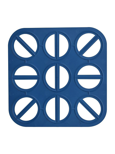 Варенница полипропилен, 25х25х2 см, 18 ячеек, квадратная, в ассортименте, Мультидом, МГ76-64