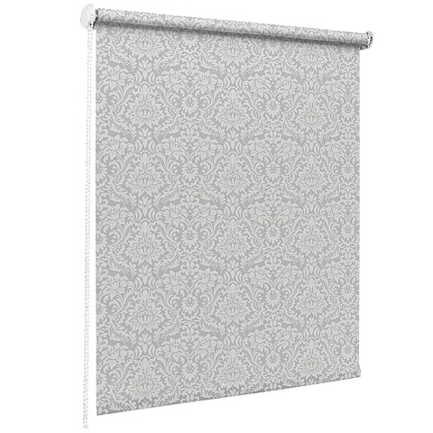 Рулонные шторы миниролло серый, 73х170 см