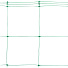 Сетка садовая шпалерная для огурцов, полиэтилен, 150 x 190 мм, 200х1000 см, лесной зеленый, Ф-190/2/10 - фото 2