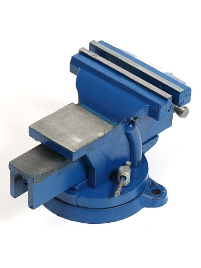 Тиски универсальные, 150 мм, поворотный с наковальней, SPE19190-14-78