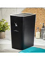 Контейнер для мусора пластик, 9 л, прямоугольный, черный, Y4-8661