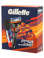 Набор подарочный для мужчин, Gillette, Fusion, пена для бритья 50 мл, станок для бритья c 1 кассетой - фото 5