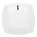 Салатник керамика, квадратный, 23 см, 1.75 л, Снежная королева, Korall, S011623-A
