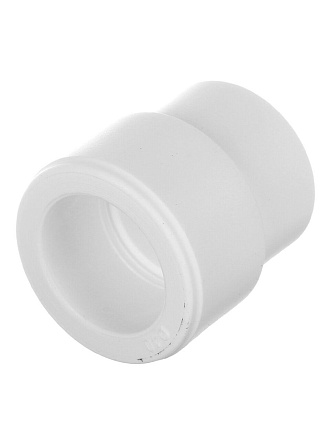Муфта переходная полипропилен, d40/32 мм, внутренняя/наружная, белая, Valfex