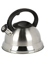 Чайник нержавеющая сталь, 2.8 л, со свистком, матовый, ручка с силиконовым покрытием, Daniks, MSY-013 - фото 7