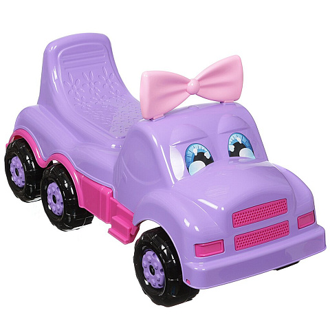 Машина детская Альтернатива, Веселые гонки, М4478, фиолетовая