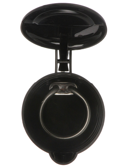 Чайник электрический Vepsmann, VN-110, черный, 0.5 л, 800 Вт, открытый нагревательный элемент, пластик