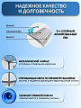 Бассейн каркасный Bestway, 457х122 см, Steel Pro Max, 56438, фильтр-насос, лестница, тент, 16015 л - фото 4