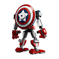 Конструктор Lego, Super Heroes, Капитан Америка: Робот, 7-9 лет, 121 деталь, 76168 - фото 5