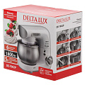 Миксер планетарный Delta Lux, DE-7902P, 5 л, 1800 Вт, 6 скоростей, белый - фото 18