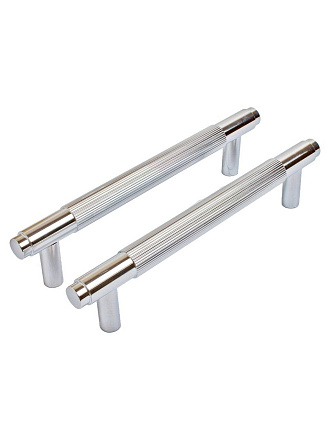 Ручка-скоба мебельная StahlBuro, AP2309-128, 2 шт., хром, 16781