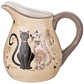 Кувшин &amp;quot;Парижские коты&amp;quot; 18x13 см высота=16,5 см / 1150 мл, 358-1739