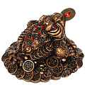 Фигурка декоративная Денежная жаба, 9х6 см, Y6-10608