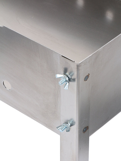 Мангал 500х300х140 мм, 1.2 мм, 2К-S002/SM-138