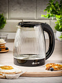 Чайник электрический Lofter, CX-K313-18AB, черный, 1.8 л, 1500 Вт, скрытый нагревательный элемент, стекло, пластик - фото 4
