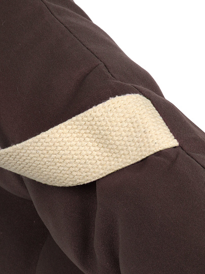 Сиденье мягкое с ручкой 100%пэ, 40х40 см, коричневое, A140080