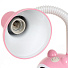 Светильник настольный на подставке, E27, 40 Вт, детский, белый, абажур розовый, Девочка, SPE16941-01-603/1 - фото 2