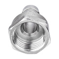 Штуцер d16х1/2'', г, латунь, внутренняя резьба, AquaLink