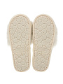Тапки для женщин, искусственный мех, белые/бежевые, р. 40-41, открытые, A210352 - фото 2