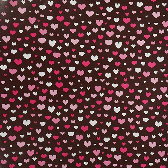 Бумага упаковочная 100х70 см, в ассортименте, с декоративным рисунком, 2 штуки, Y4-5070