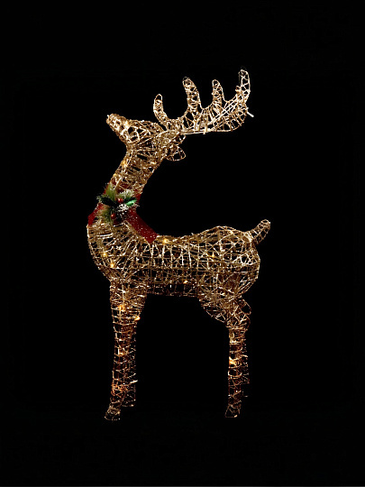 Фигурка декоративная Олень, 60 см, 50 LED, 220 В, Y4-4111