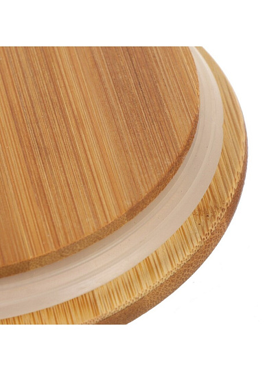 Банка для сыпучих продуктов, керамика, 0.8 л, с крышкой, Atmosphere, AT-K3294