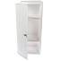 Шкафчик для ванной пластик, угловой левый, снежно-белый, Berossi, Hilton, АС 33101000 - фото 3