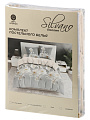 Постельное белье 2-спальное, простыня 215х220 см, 2 наволочки 70х70 см, пододеяльник 175х215 см, Silvano, поплин, Дульси