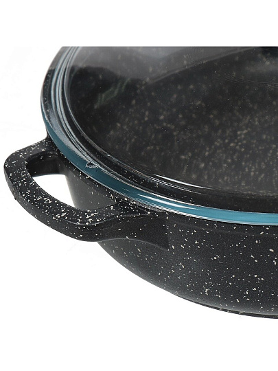 Сотейник с мраморным покрытием Горница ж2832аг, 28 см