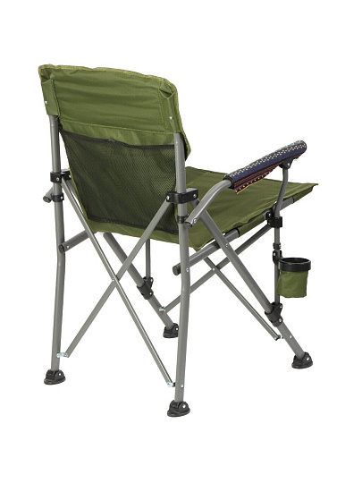 Кресло складное 67х66х94 см, Superb, зеленое, ткань, 120 кг, Green Days, YTBC082