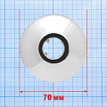 Отражатель нержавеющая сталь, 0.7х0.2х0.22 см, 1/2 '', конус, хром, MasterProf, ИС.131445 - фото 4