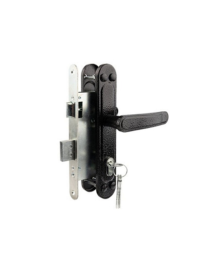 Замок врезной Зенит, ЗВ4-72.03, БП-00014243, ручка в комплекте, цилиндровый, универсальный, медный