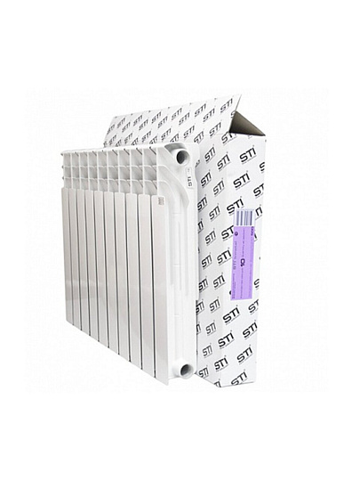 Радиатор биметалл, 500х100 мм, STI, 10 секций