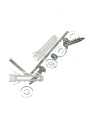 Светильник фасадный General Lighting Systems, GWL-MR16-GU10-R-IP65, 25 Вт, GU10, на 1 лампочку, IP65, 8х8 см, 1 лампа, IP65, круглый, черный, 661126 - фото 3