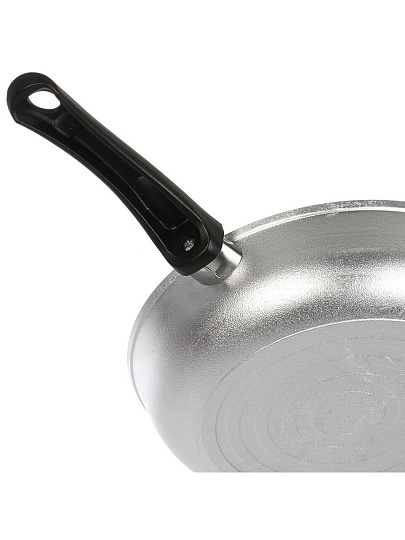 Сковорода литой алюминий, 28 см, Гардарика, с крышкой, бакелитовая ручка, 283