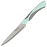 Набор ножей 5 предметов, 20 см, 20 см, 12.5 см, 9 см, нержавеющая сталь, рукоятка пластик, с подставкой, пластик, Daniks, Gusto, YW-A377B - фото 4