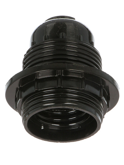 Патрон Е27, подвесной, UNIVersal, карболит, люстровый, М10, 4А, 250В