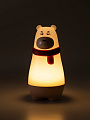 Светильник-ночник JazzWay, Мишка, настольный, пластик, 4.1 Вт, с выключателем, 3000К, красный, 5061231 - фото 5