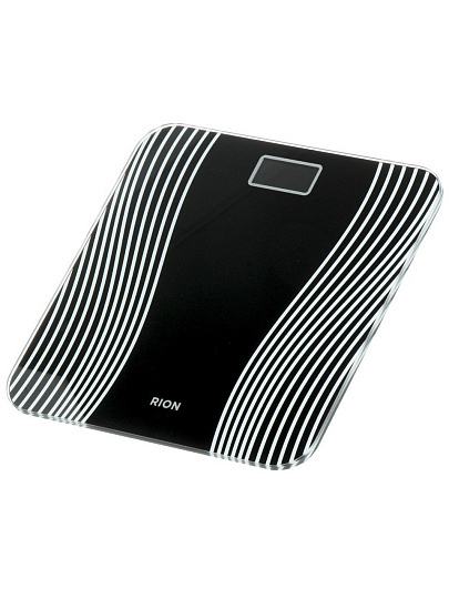 Весы напольные электронные, Rion, РТ-902, стекло, до 180 кг, 28х28 см, LCD-дисплей
