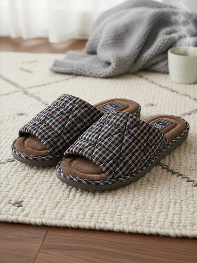 Тапки для мужчин, в ассортименте, р. 41, Lucky Land, 5087M-CH-CO