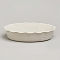 Форма для запекания керамика, 23.5х32х7 см, 1.9 л, овальная, Agness, Beige, 780-125 - фото 2