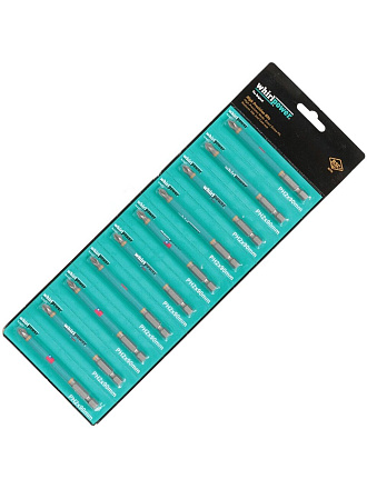 Набор бит Whirlpower, PH2, 90 мм, 10 шт, PSC 263, индивидуальная упаковка