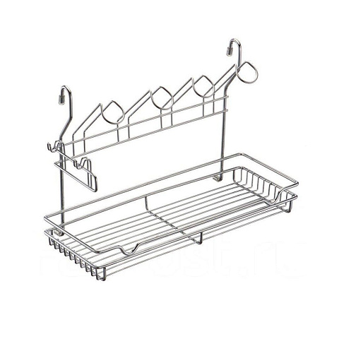 Полка на рейлинг для бокалов, хром, С420 С