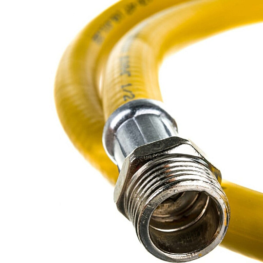 Подводка для газа 3/4&quot;х1.2 м, г-ш, ПВХ, ELKA