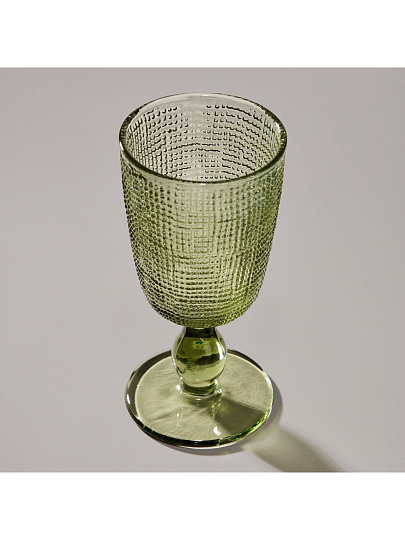 Бокал для вина, 280 мл, стекло, 4 шт, Lefard, Tempo Green, 355-390