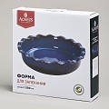 Форма для запекания керамика, 27х6.5 см, 1.5 л, круглая, Agness, Reactive Blue, 780-131 - фото 5